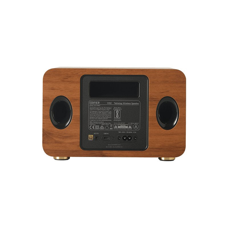 EAN 6923520286638 - Edifier D32 Sistema de altavoz portátil 2.1 Marrón 60 W imagen 4