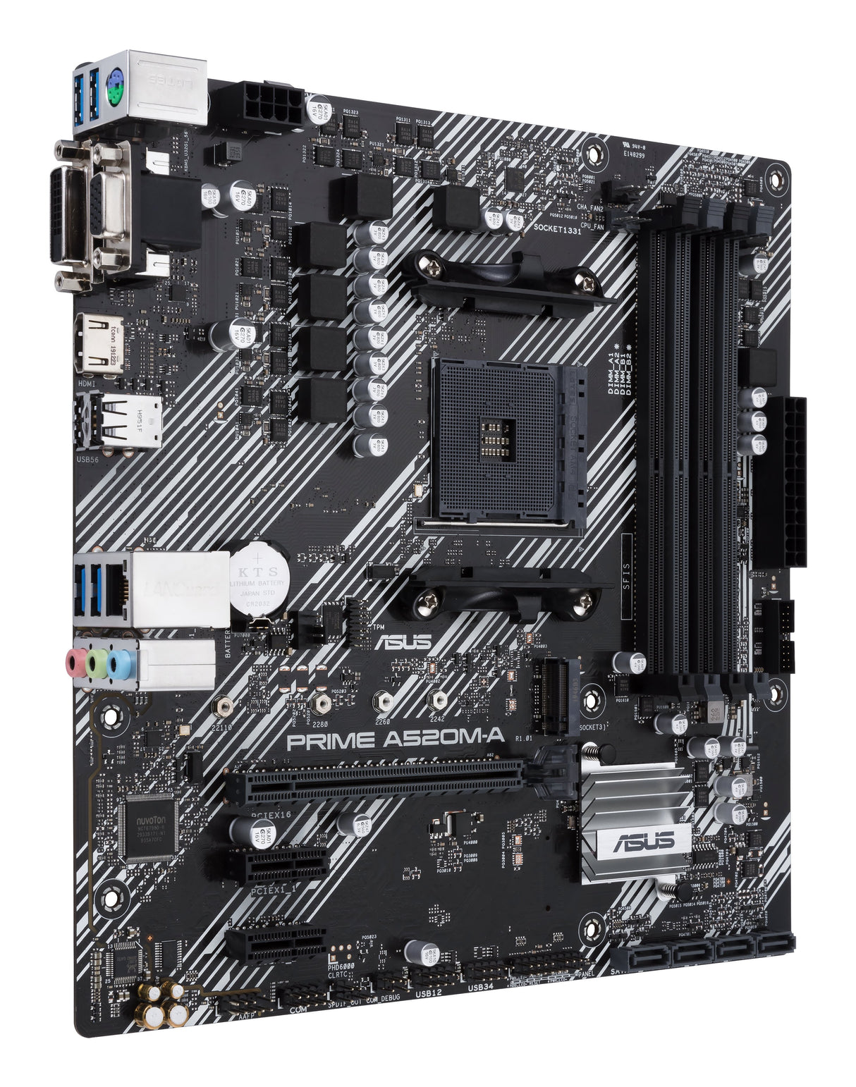 EAN 0195553135399 - ASUS PRIME A520M-A II/CSM AMD A520 Zócalo AM4 micro ATX imagen 4