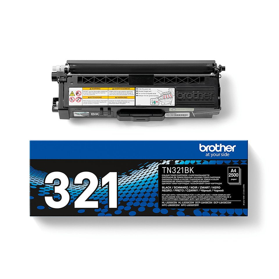 EAN 4977766734967 - Brother TN-321BK cartucho de tóner 1 pieza(s) Original Negro imagen 4