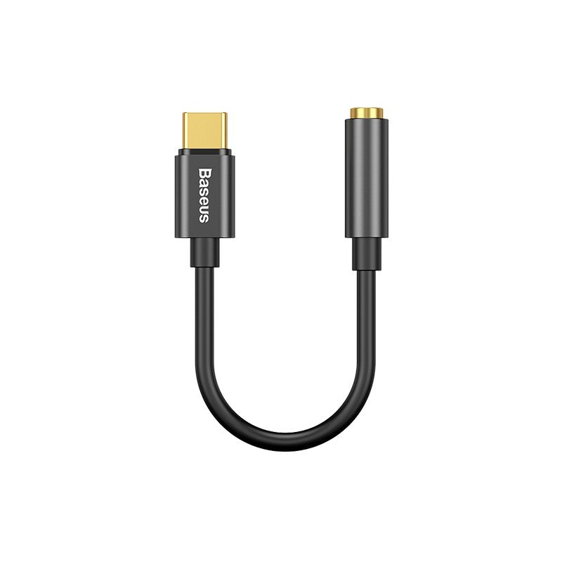 EAN 6953156297845 - Baseus CATL54-01 cambiador de género para cable Type-C 3.5mm Negro imagen 1
