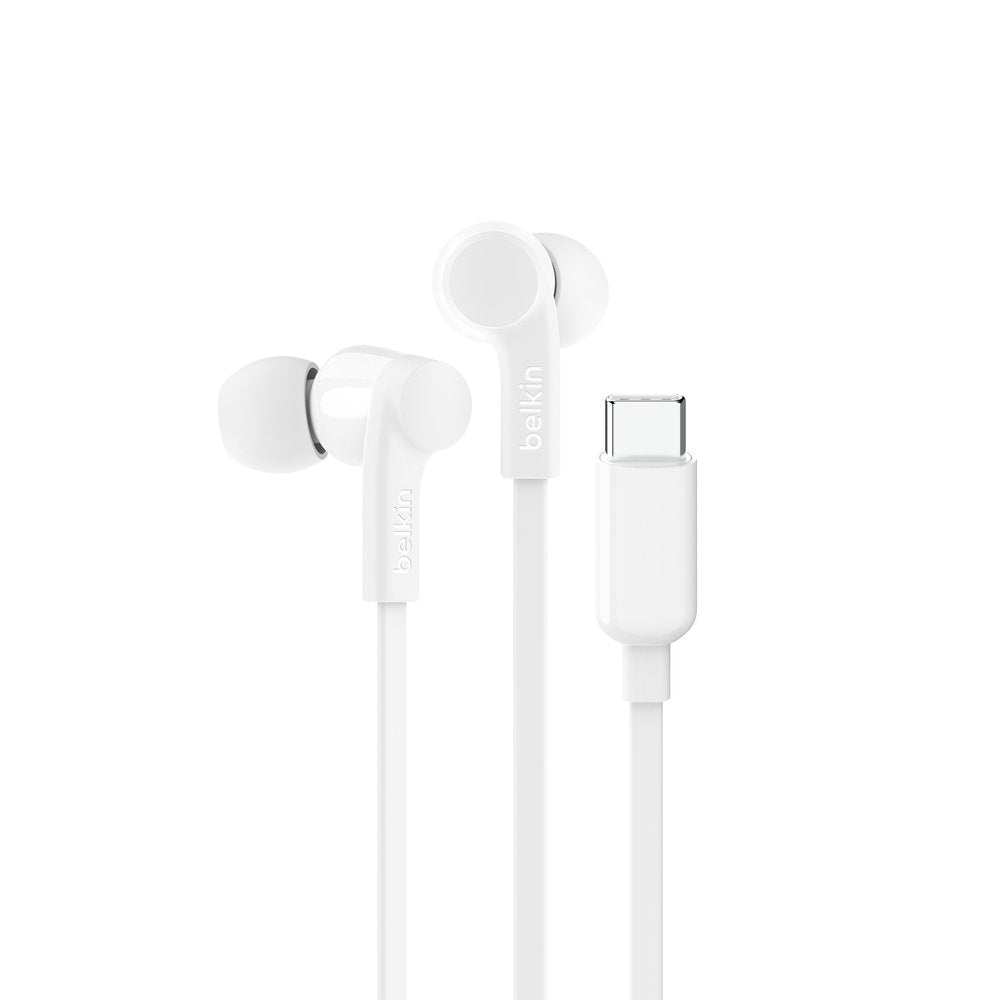 EAN 0745883894475 - Belkin SoundForm Auriculares Alámbrico Dentro de oído Música/uso diario USB Tipo C Blanco imagen 1