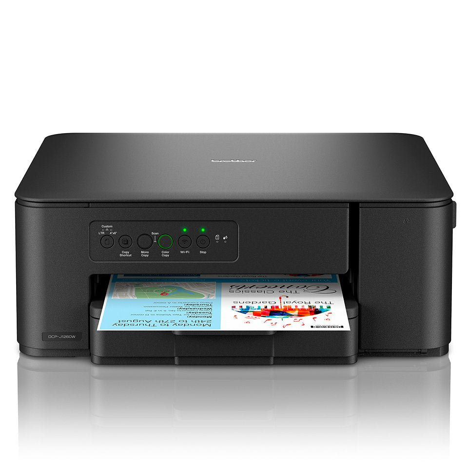 EAN 4977766841825 - Brother DCP-J1260W impresora multifunción Inyección de tinta A4 1200 x 6000 DPI 16 ppm Wifi imagen 1