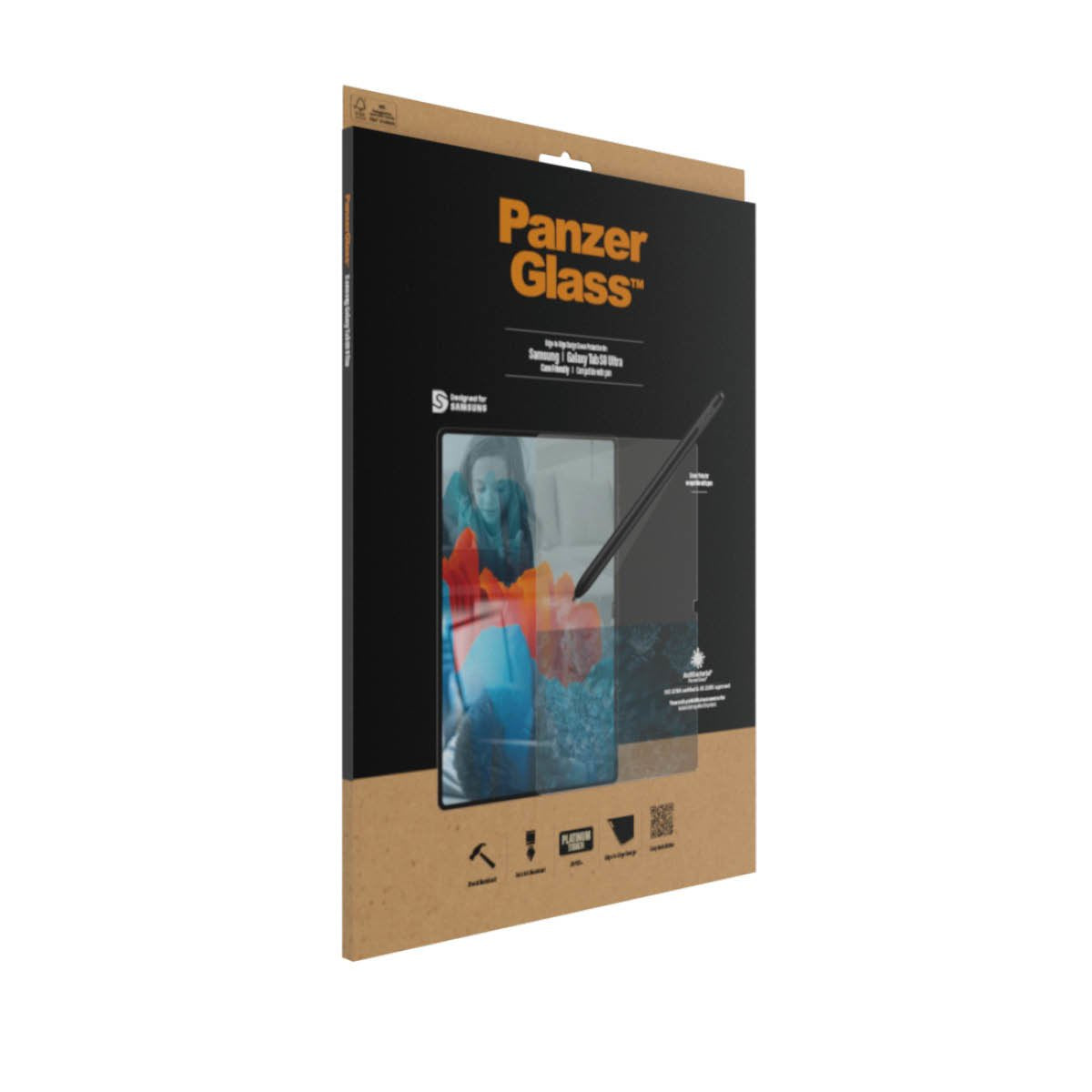 EAN 5711724072895 - PanzerGlass ® Screen Protector Samsung Galaxy Tab S8 Ultra | S9 Ultra | Ultra-Wide Fit Protector de panta imagen 8