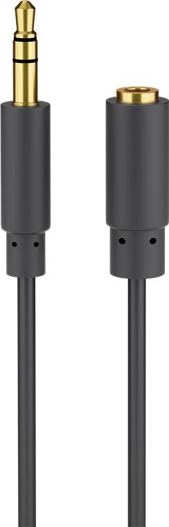 Goobay 97122 Cable De Audio 5 M 3,5mm Negro