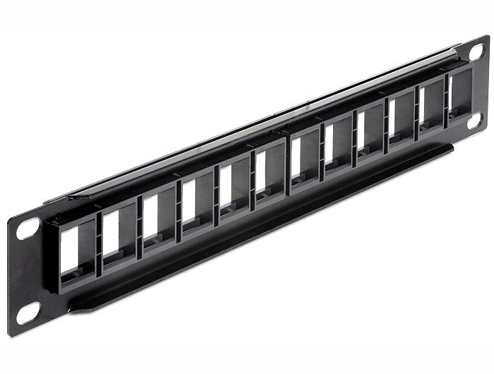 Delock 10" Keystone Patchpanel 12 Port
