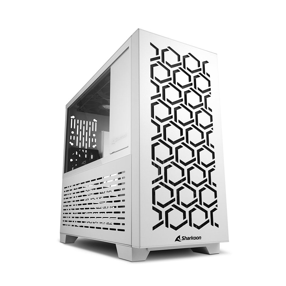 Caja Pc Sharkoon Ms-Y1000 Matx 2xusb3.0 Blanco