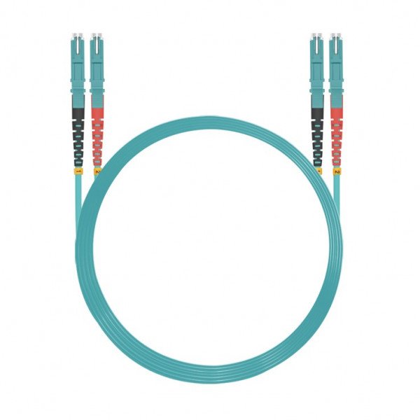 EAN 4005938546824 - Helos 254682 Cable de fibra óptica e InfiniBand 2 m E-2000 (LSH) Color aguamarina imagen 2