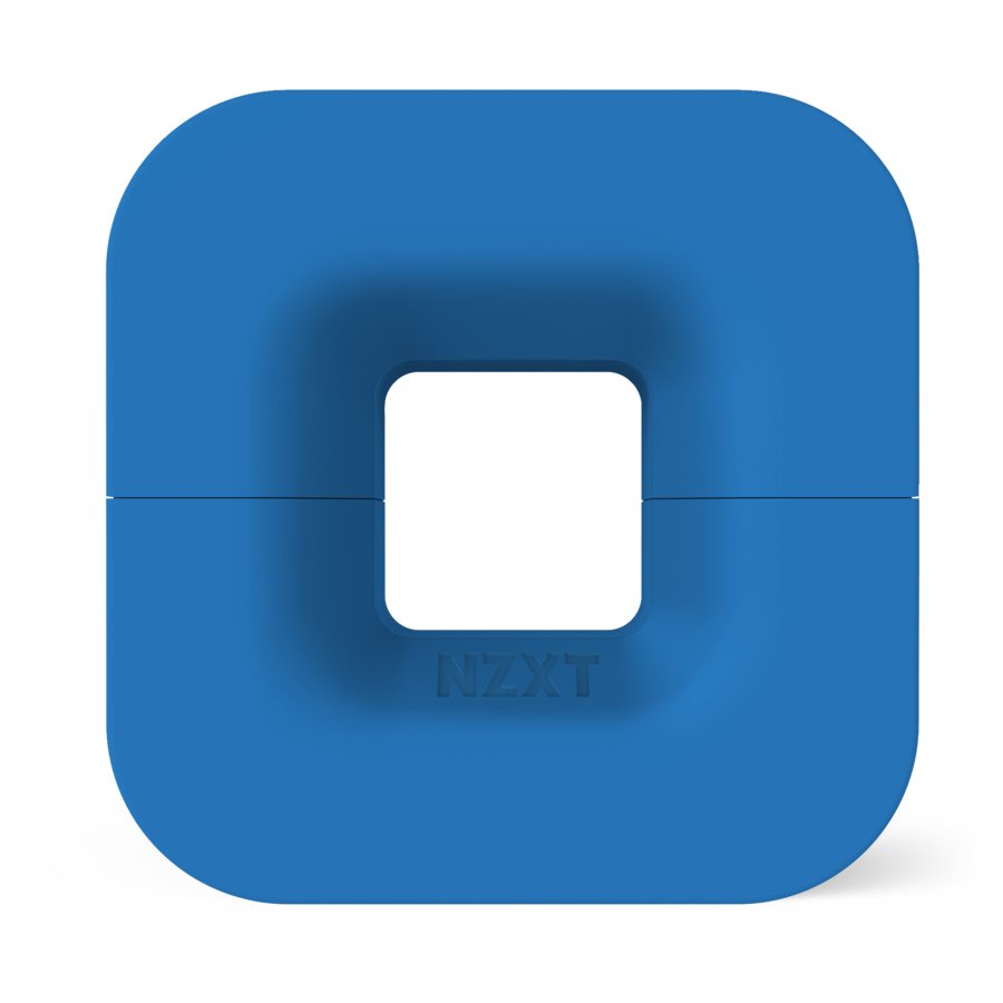 Nzxt Organizador Cables & Auriculares Puck. Con Iman. Azul Puck - 147g, Max 2kg