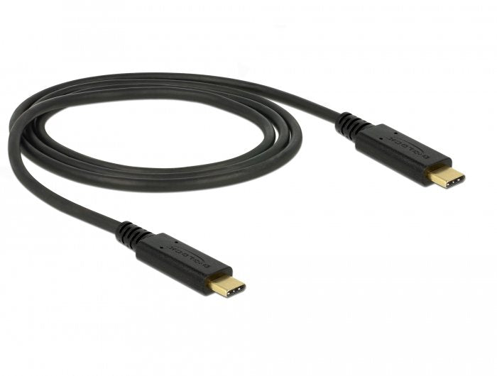 Delock 83661 Cable Usb 1 M 3.2 Gen 2 (3.1 Gen 2) Usb C Negro