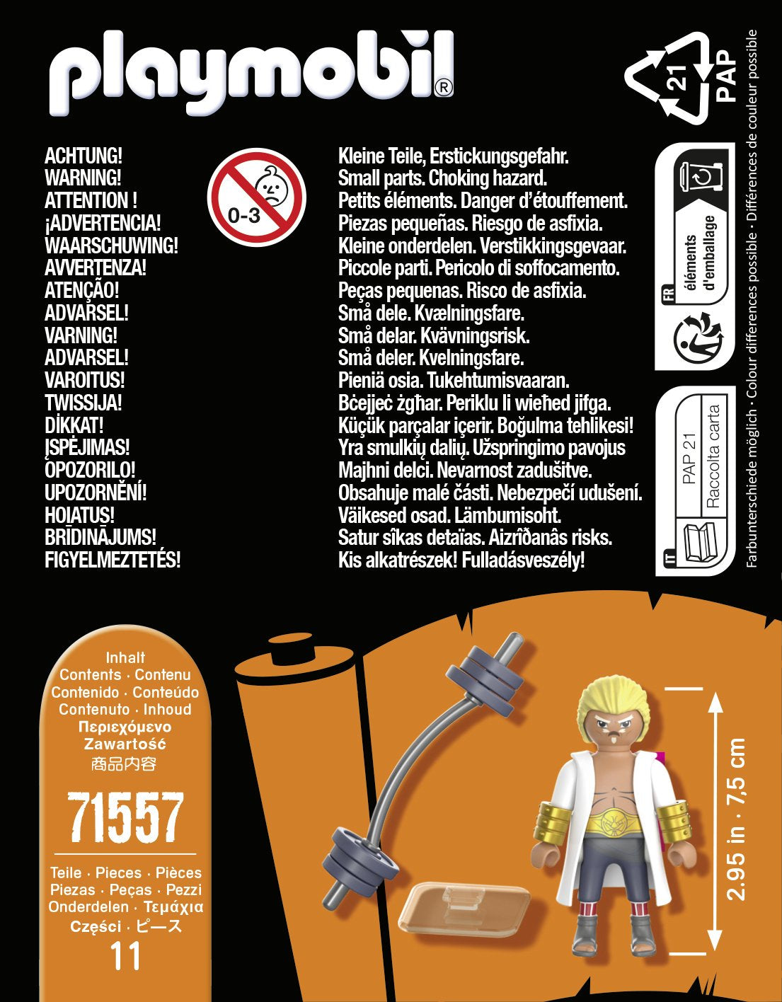 Playmobil Naruto Shippuden Cuarto Raikage