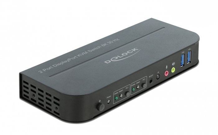 EAN 4043619114825 - DeLOCK 11482 interruptor KVM Negro imagen 1