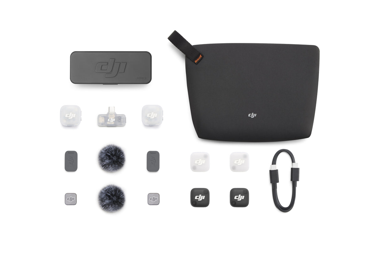Dji Mic Mini 2 (2 Tx + 1 Mobile Rx + Estuche De Carga)