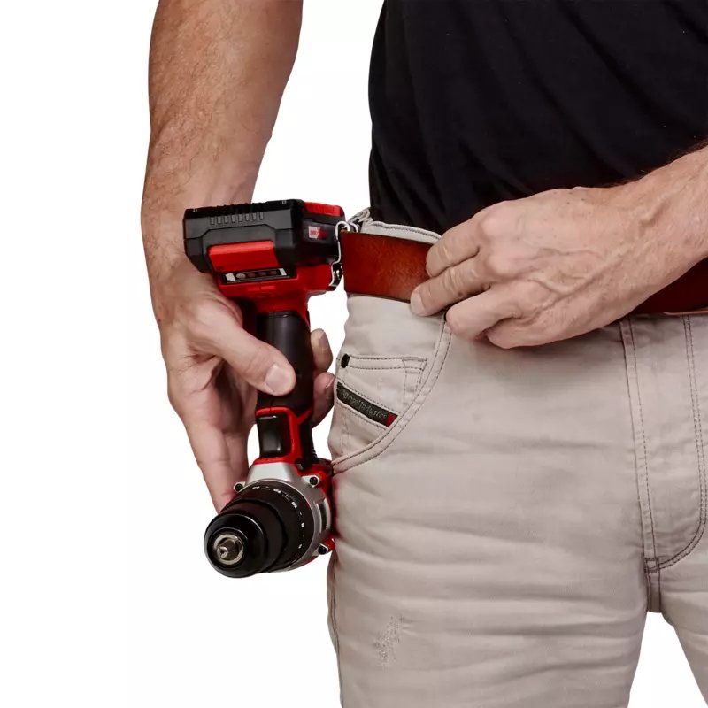 Taladro Combinado Inalámbrico Einhell Te-Cd 18/2 Li-I +64, 18 Voltios (Rojo/Negro, 2x Batería Li-Ion 2.0ah, Maletín + Juego De Brocas) 4514221