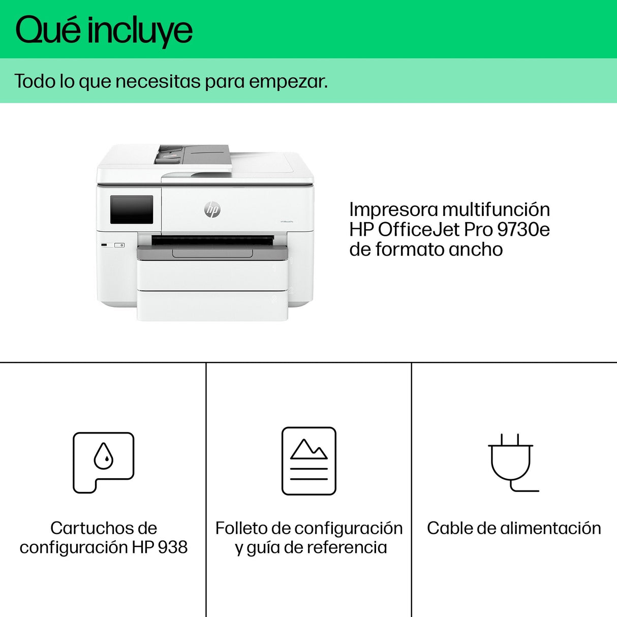 Hp Officejet Pro 9730e Wide Format Aio