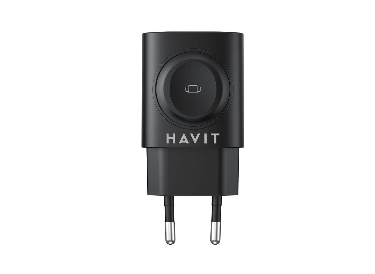 EAN 6939119081065 - Havit 6939119081065 cargador de dispositivo móvil Negro Cargador inalámbrico Carga rápida Interior imagen 5