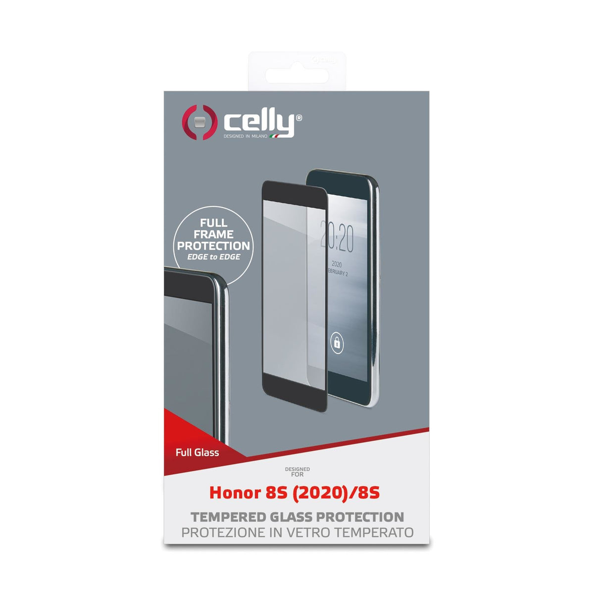 EAN 8021735752042 - Celly Full Glass Protector de pantalla Honor 1 pieza(s) imagen 3