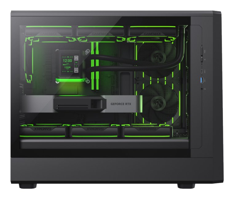 Caja Pc Gamemax Case Claw 360 Bk M-Atx