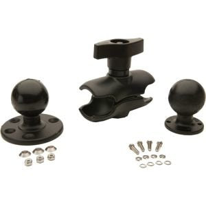 Ram Mount Kit Round Base Cpnt Short Arm 5in Ball Vehicle Dock
