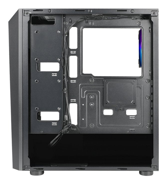 Azza Sentinel 203a-01b Miditower Black 3xargb Lã¼fter