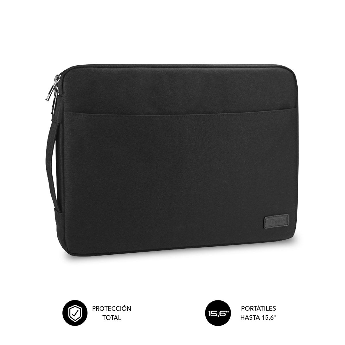 EAN 8436586741495 - SUBBLIM SUB-LS-0PS0101 maletines para portátil 39,6 cm (15.6") Negro imagen 1
