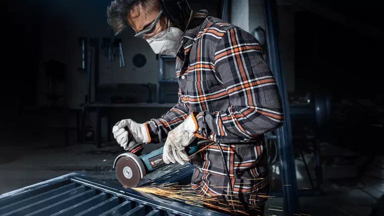 Disco Abrasivo De Vellón Bosch Professional Expert N477 Scm, Ø 125 Mm, Agujero Grueso Ø 22 Mm, Para Amoladoras Angulares Pequeñas 2608901269