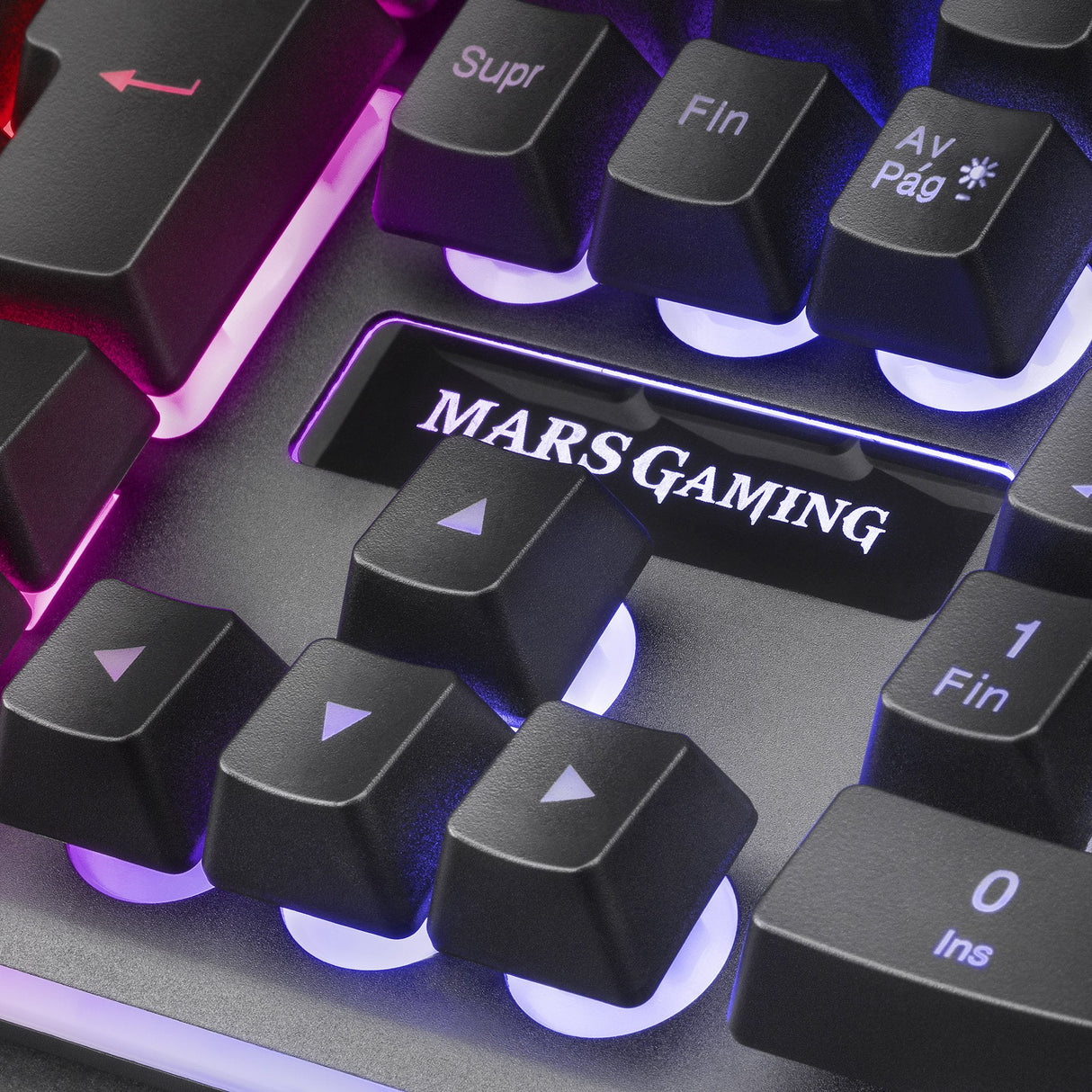 Pack Gaming Mars Gaming Mcpx Teclado H-Mech + Ratón Óptico + Alfombrilla Negro
