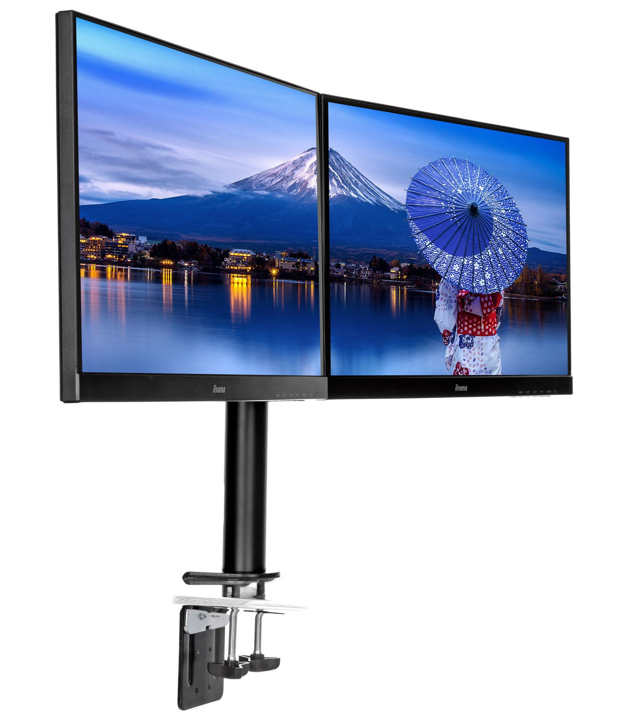 EAN 4948570032082 - iiyama DS1002C-B1 soporte para monitor 76,2 cm (30") Escritorio Negro imagen 1