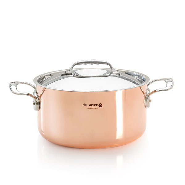 De Buyer Prima Matera Saucepot Copper/Steel 20 Cm Induction