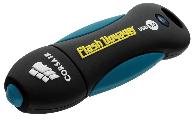 EAN 0843591047319 - Corsair 64GB Voyager V2 unidad flash USB USB tipo A 3.2 Gen 1 (3.1 Gen 1) Negro, Azul imagen 1