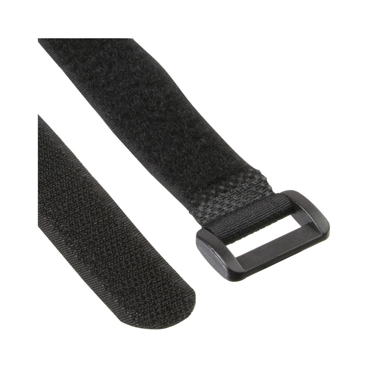 Inline Cable Strips Gancho Y Bucle 20x100mm 10 Uds. Negro