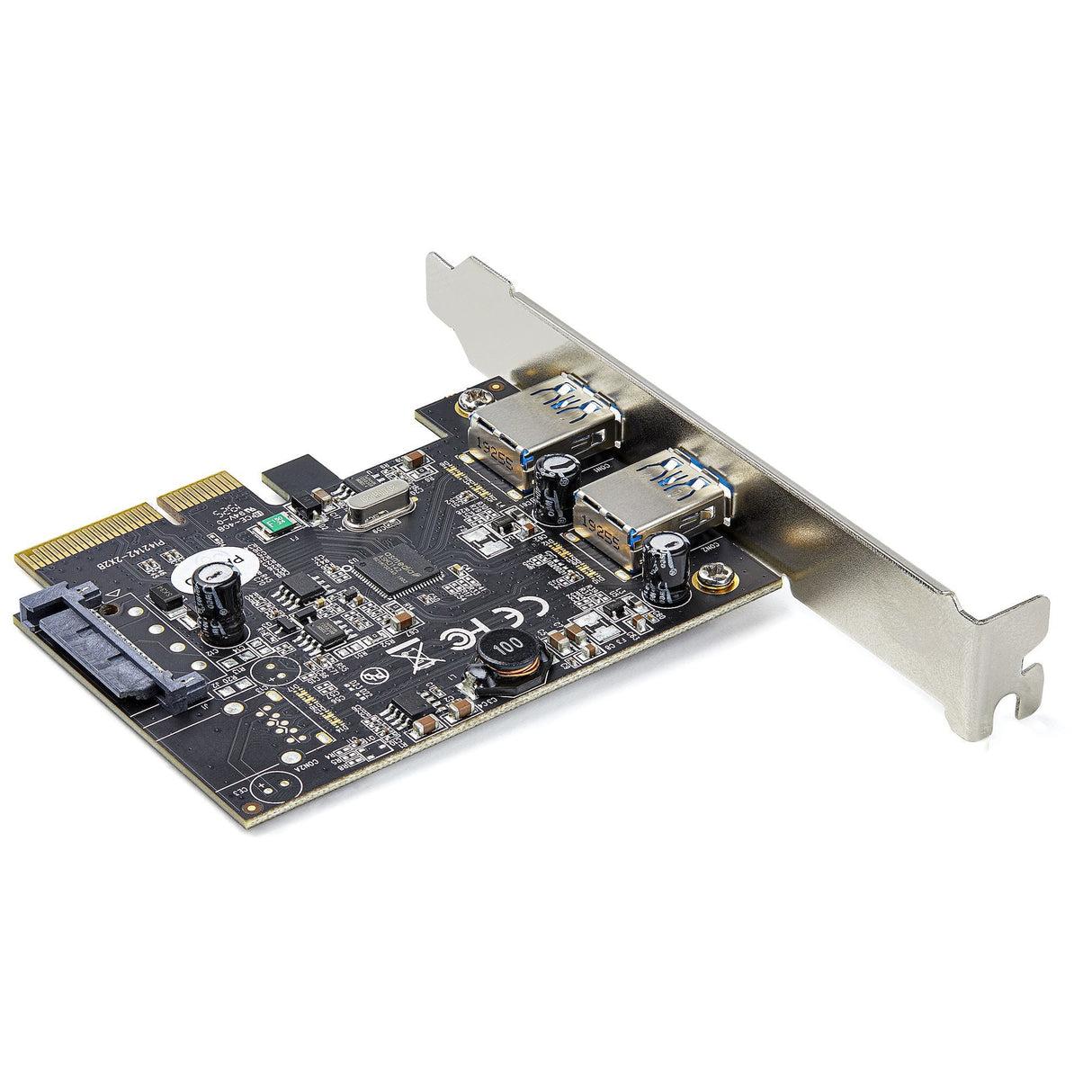 Tarjeta Pci Express Startech.Com De 2 Puertos Usba 10gb/Puerto - Tarjeta Pci-E 3.0 X2 Usb 3.2 Gen 2 (10gbps) Tipo A - Win/Linux (Pexusb312a3)