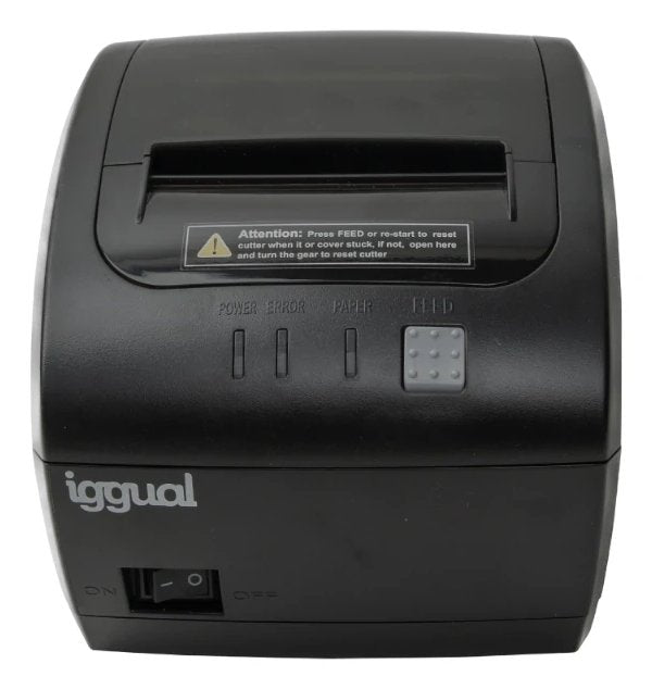 EAN 8435364319185 - iggual TP7001-1S 203 x 203 DPI Alámbrico Transferencia térmica Impresora de recibos imagen 3