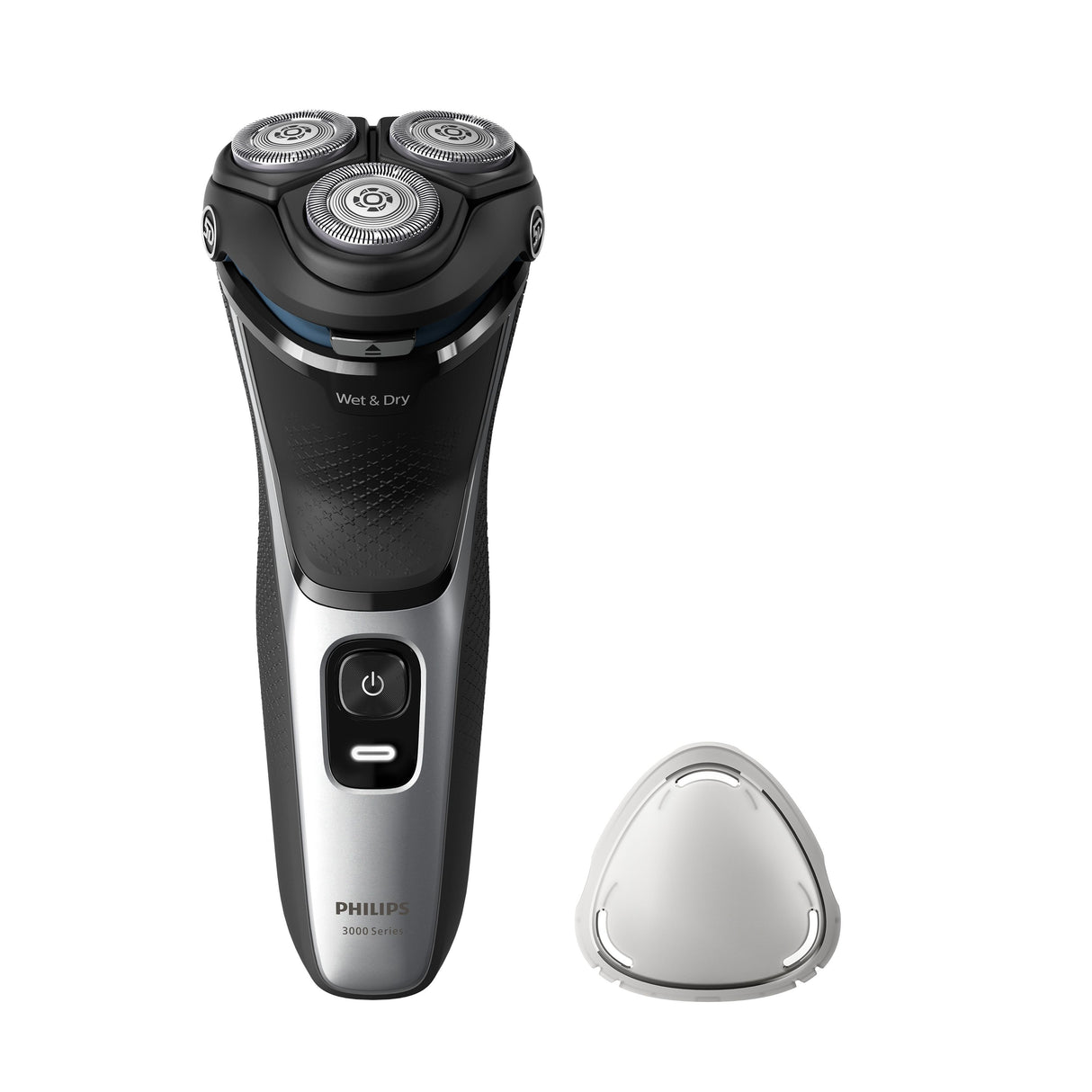 EAN 8720689018531 - Philips 3000 series S3143/00 afeitadora Máquina de afeitar de rotación Recortadora Negro, Plata imagen 4