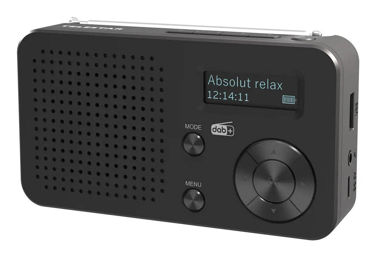 Telemar Top 100 Negro Dab+Radios Portable Radio
