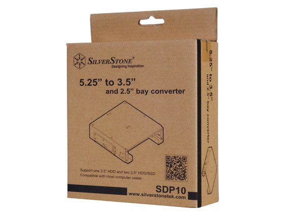 EAN 4710007220153 - Silverstone SDP10 Funda de disco duro imagen 5