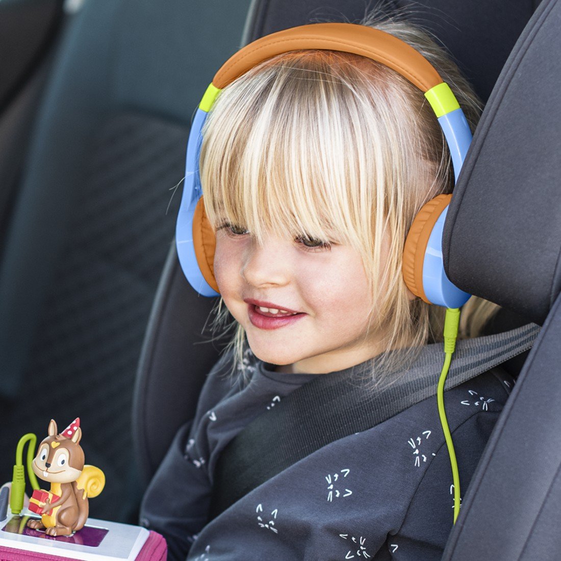 EAN 4047443468314 - Hama Kids Guard Auriculares Alámbrico Diadema Llamadas/Música Azul, Naranja imagen 4
