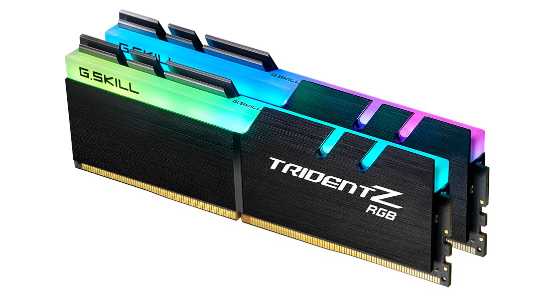 Memoria Ram G.Skill Trident Z Rgb Ddr4 64gb 2x32gb 2666mhz Dimm Cl19 1.2v