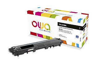 Tóner Compatible Owa Brother Tn-247bk Negro (3000 Páginas) Con Chip