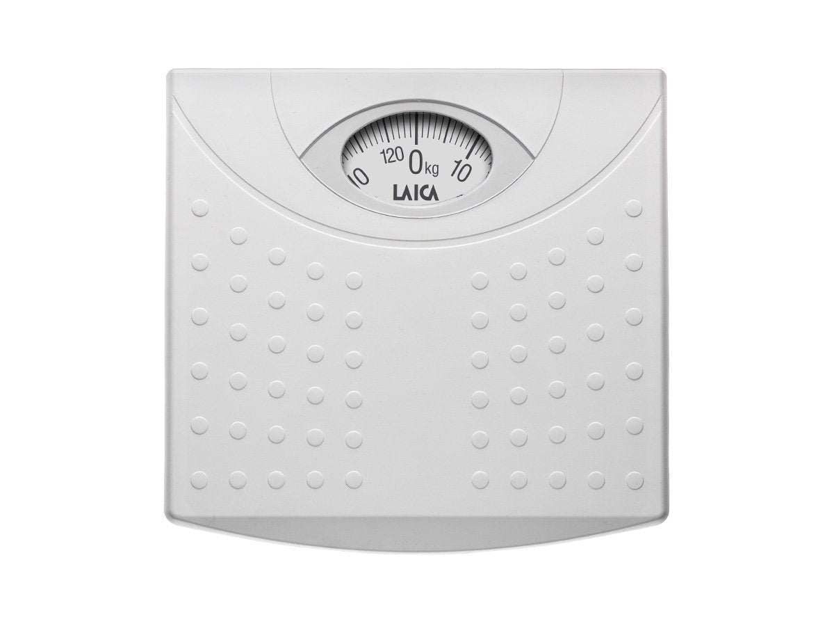 Laica Mechanical Scale With Polypropylene Base With Anti-Slip Surface White 125kg Ps2015