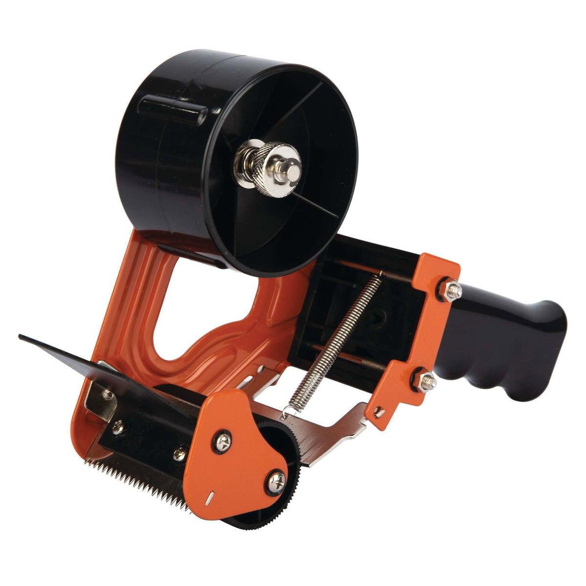 EAN 6921734908001 - Deli D267225 Portarollo de cinta adhesiva Acrilonitrilo butadieno estireno (ABS), Metal Rojo, Negro imagen 1