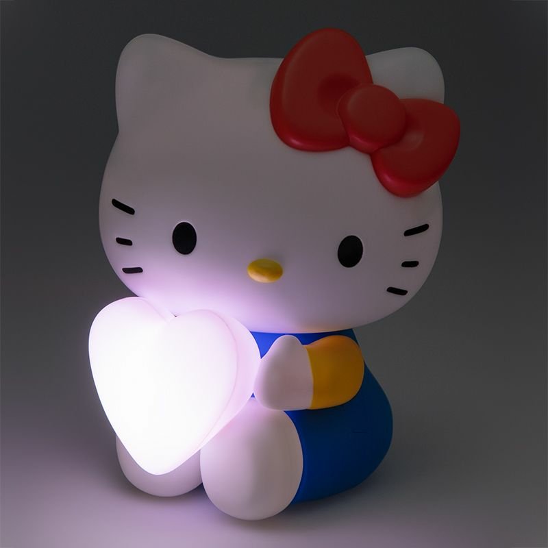 Lámpara 3d Paladone Hello Kitty Con Corazón 16 Cm