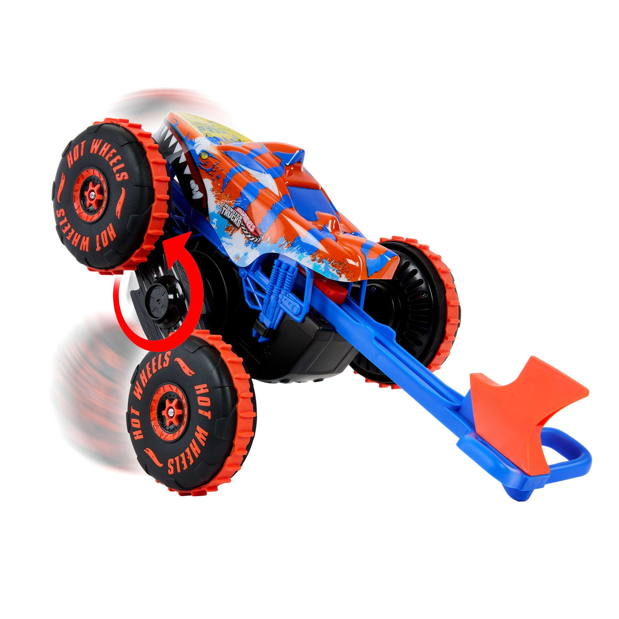Hot Wheels Monster Trucks Tiger Shark Climber 1:15, Rc Jfr39