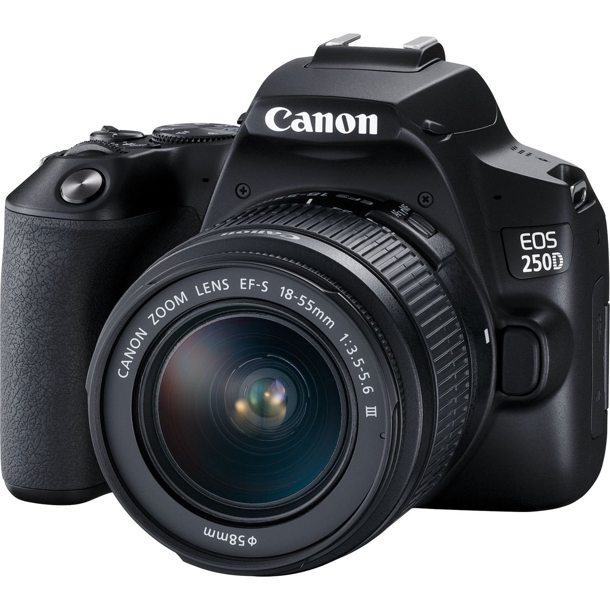 Canon Eos 250d Kit 18-55 Mm Dc Iii, Negro 3454c009aa