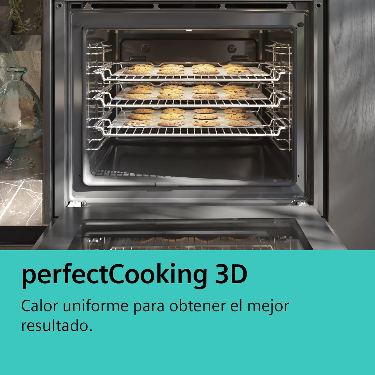 EAN 4242003956786 - Siemens iQ300 HR532GBS3 horno 71 L 3600 W Acero inoxidable imagen 5