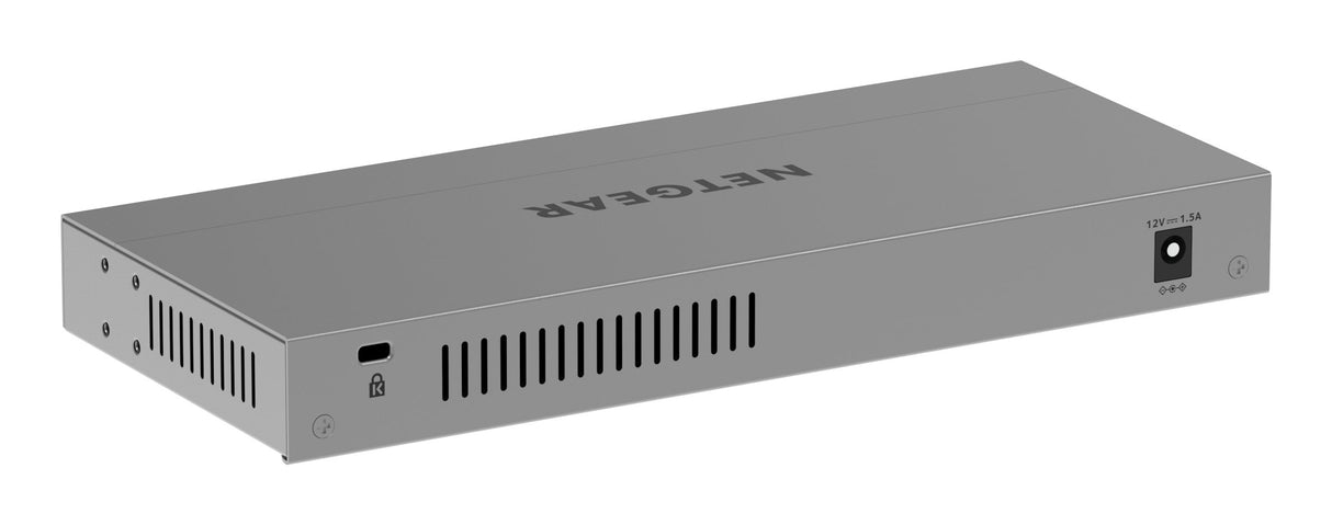 EAN 0606449168396 - NETGEAR GS108MX-100EUS switch No administrado L2 Gigabit Ethernet (10/100/1000) Montaje en pared/escritor imagen 7