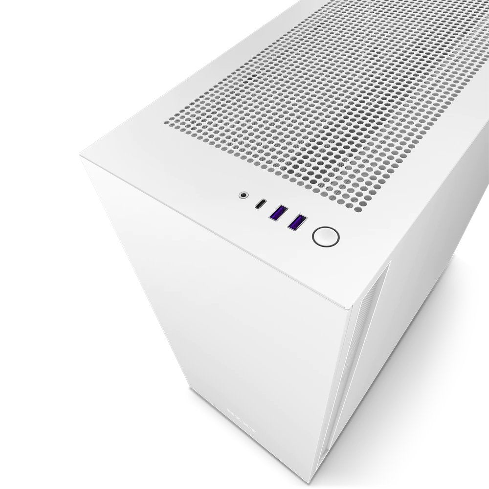 Caja Pc Nzxt H7 Blanca Cristal Transparente Cm-H71bw-01