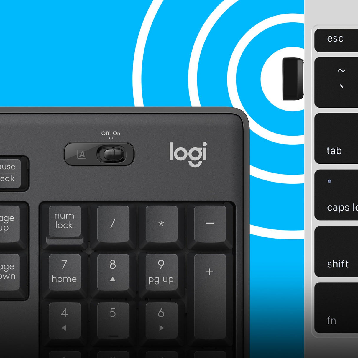 EAN 5099206092433 - Logitech 920-009800 teclado Ratón incluido Oficina RF inalámbrico QWERTY Internacional de EE.UU. Grafito imagen 5