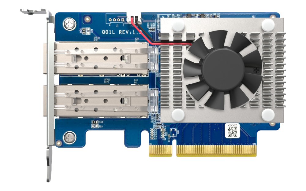 EAN 4711103086117 - QNAP QXG-10G2SF-NXE adaptador y tarjeta de red Interno Fibra 10 Mbit/s imagen 1