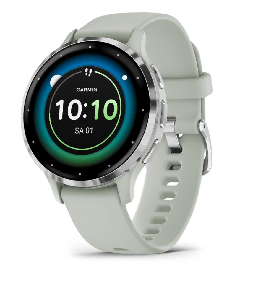 EAN 753759314781 - Garmin Venu 3S 3,05 cm (1.2") AMOLED 41 mm Digital 390 x 390 Pixeles Pantalla táctil Gris, Plata Wifi GPS imagen 1