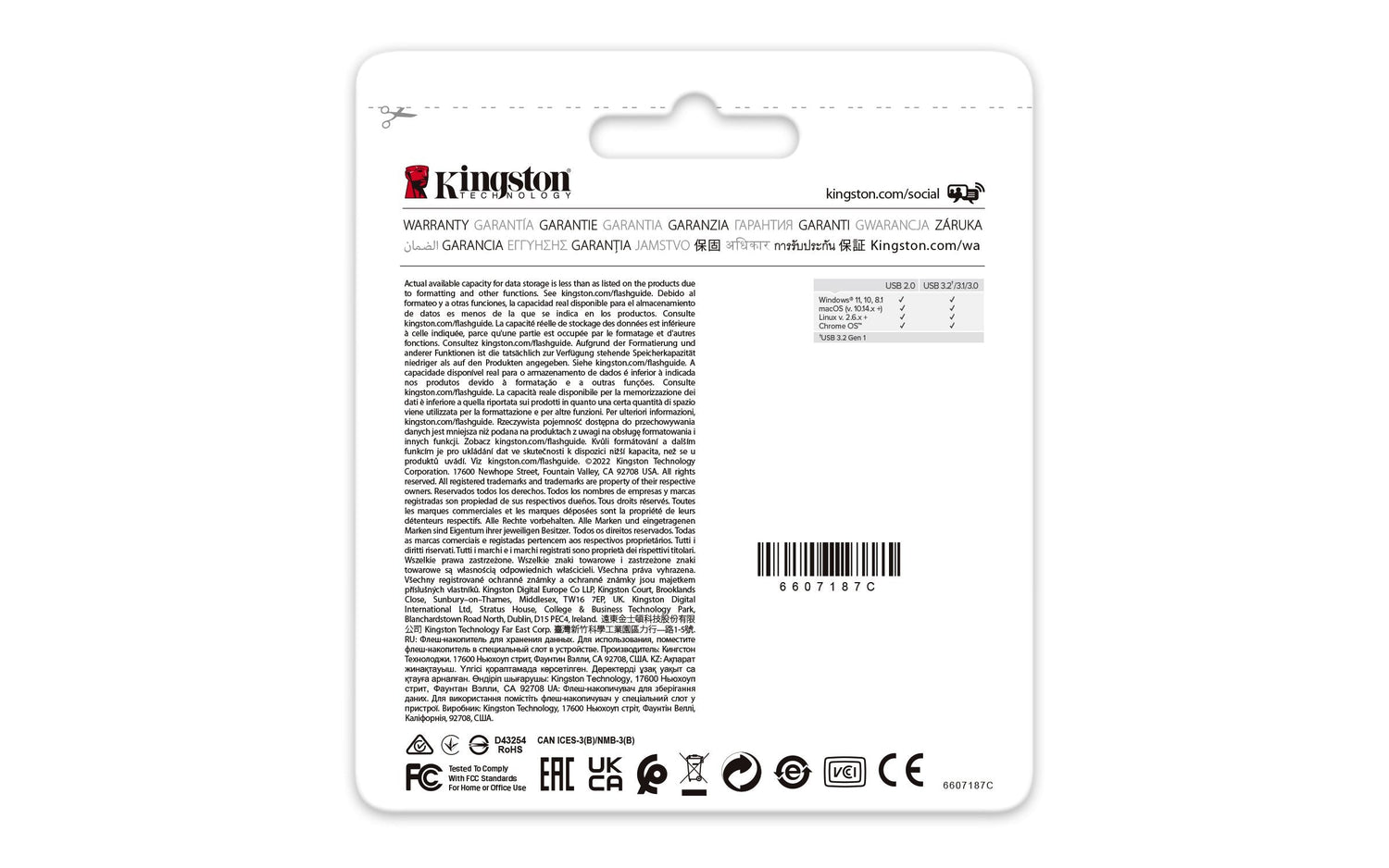 EAN 0740617332674 - Kingston Technology DataTraveler Exodia Onyx unidad flash USB USB tipo A 3.2 Gen 1 (3.1 Gen 1) Negro imagen 7